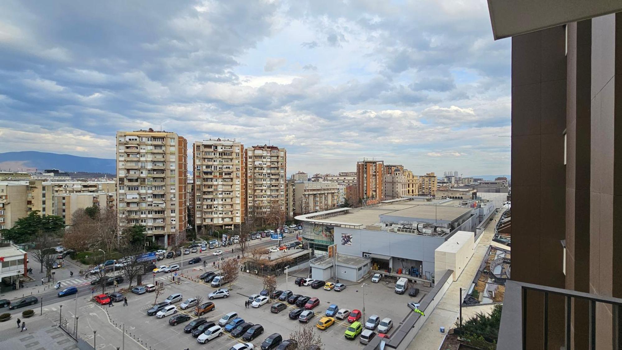 Anika Luxury Apartment At Diamond Center Üsküp Dış mekan fotoğraf