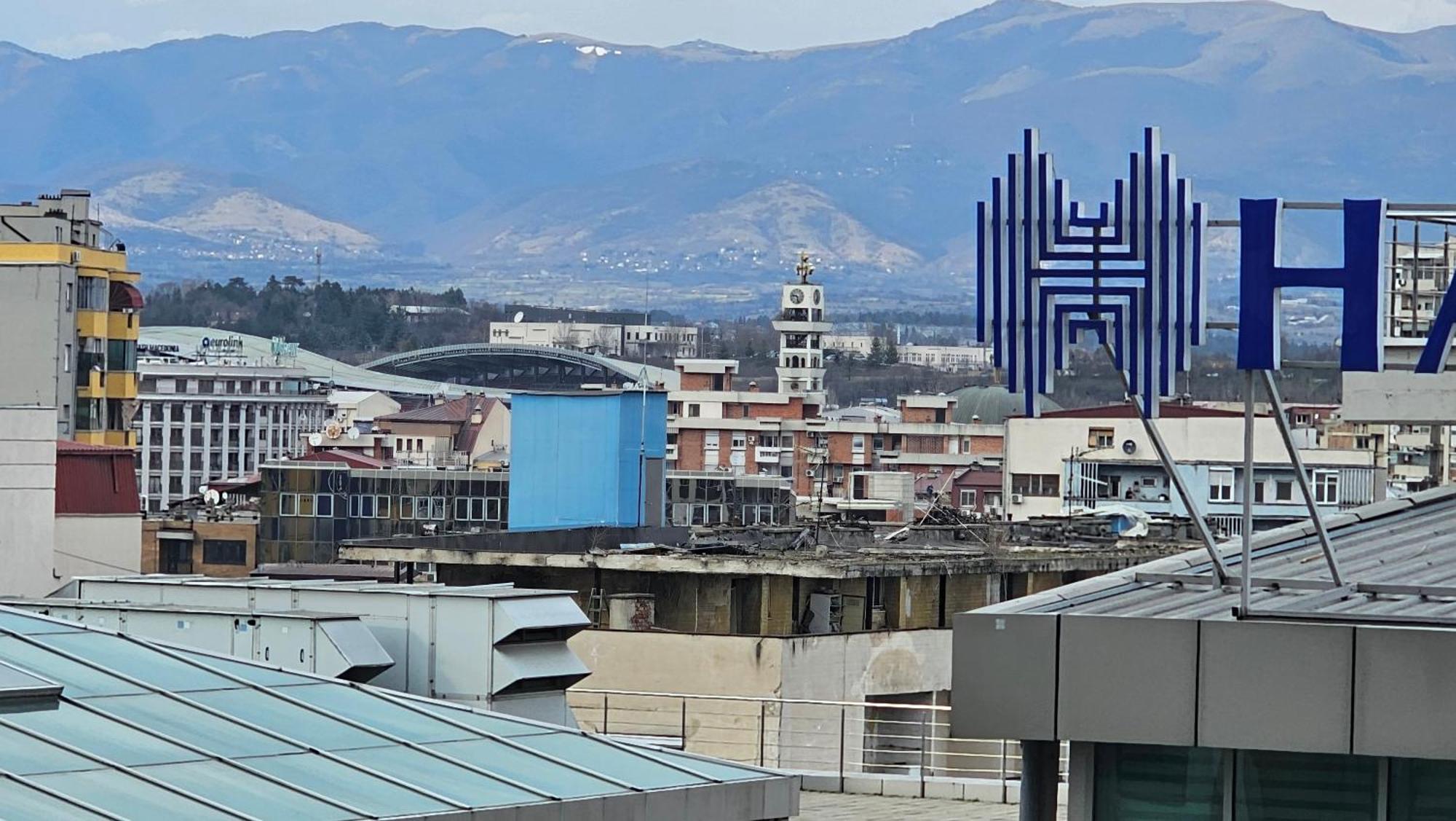 Anika Luxury Apartment At Diamond Center Üsküp Dış mekan fotoğraf