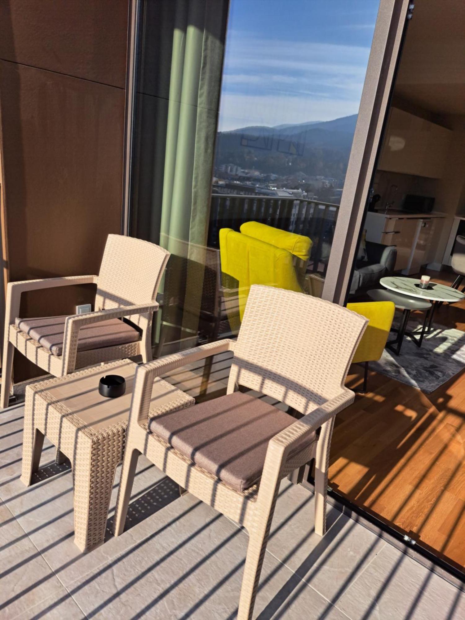 Anika Luxury Apartment At Diamond Center Üsküp Dış mekan fotoğraf
